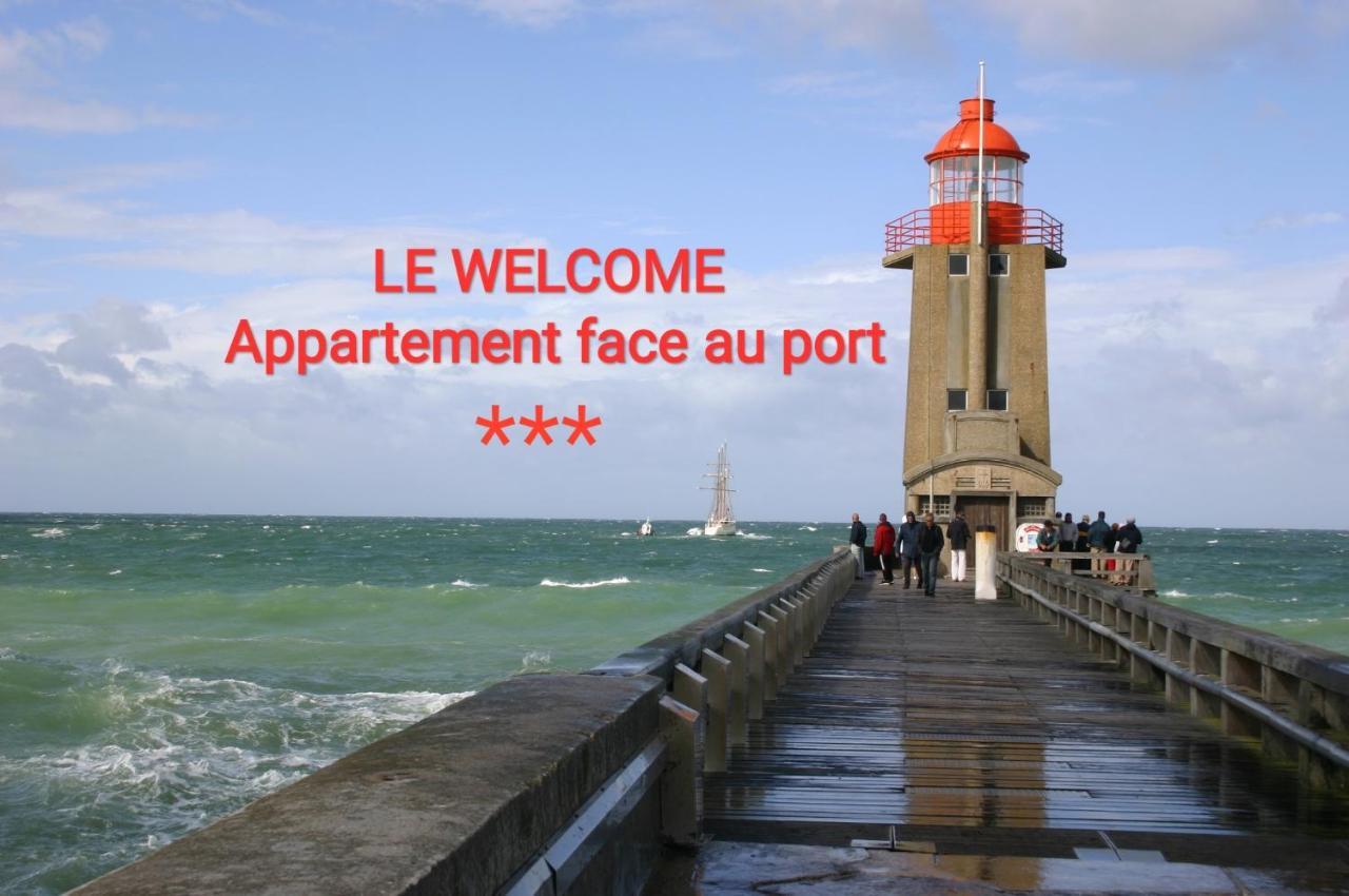 Le Welcome Vue Port Appartement Plain Pied Fécamp Exterior foto