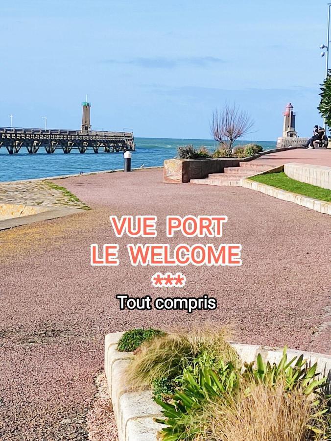 Le Welcome Vue Port Appartement Plain Pied Fécamp Exterior foto