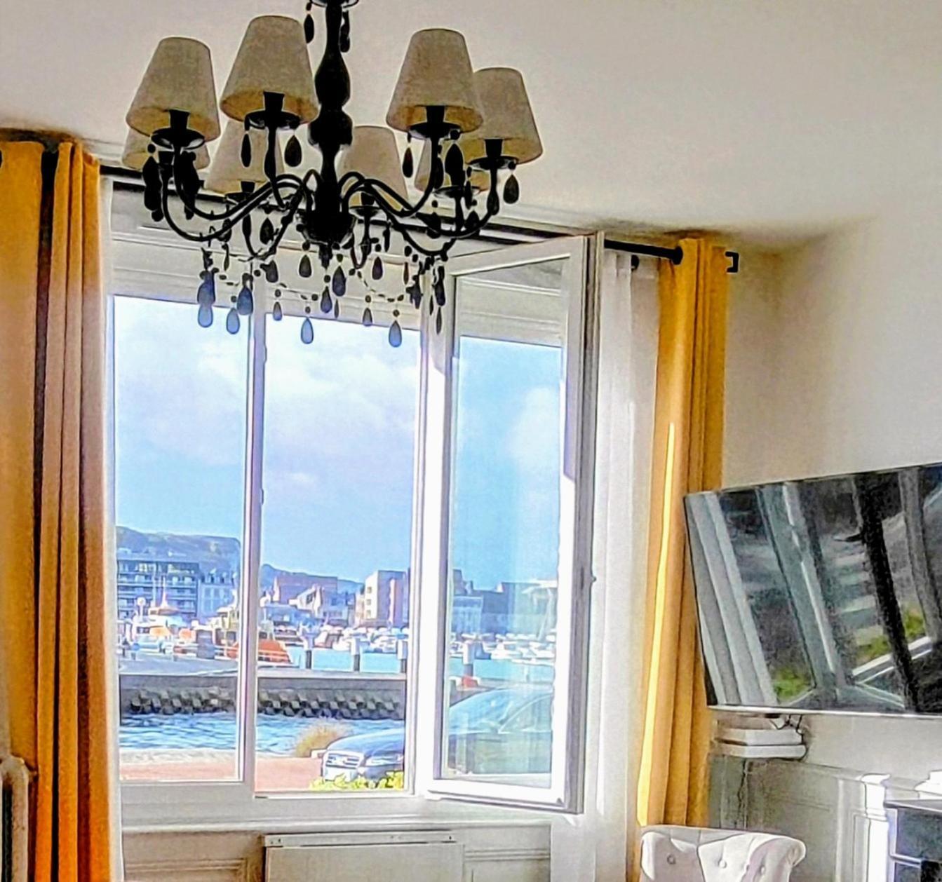 Le Welcome Vue Port Appartement Plain Pied Fécamp Exterior foto
